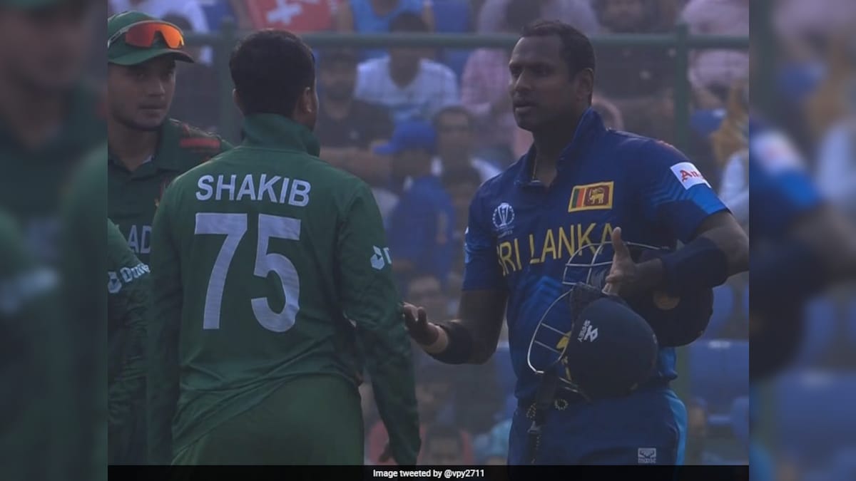 Cricket World Cup - "I Was At War": Shakib Al Hasan's Explosive Reply On 'Timed Out' Dismissal of Angelo Mathews