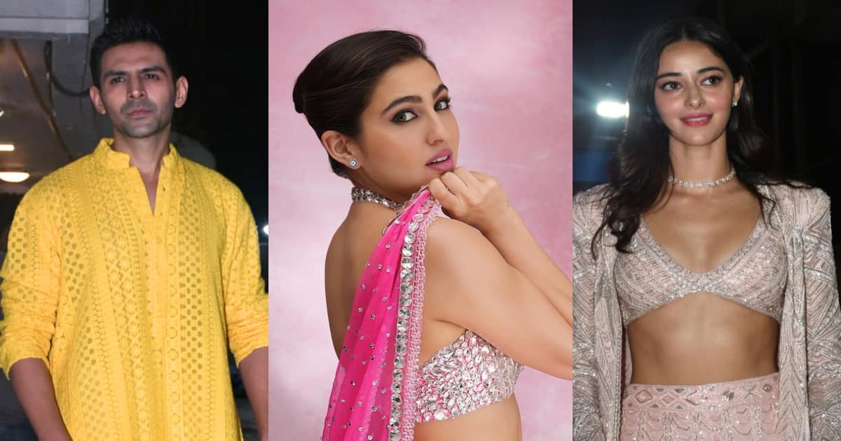 Kartik Aaryan, Ananya Panday and more celebs glam up for Sara Ali Khan's Diwali Bash