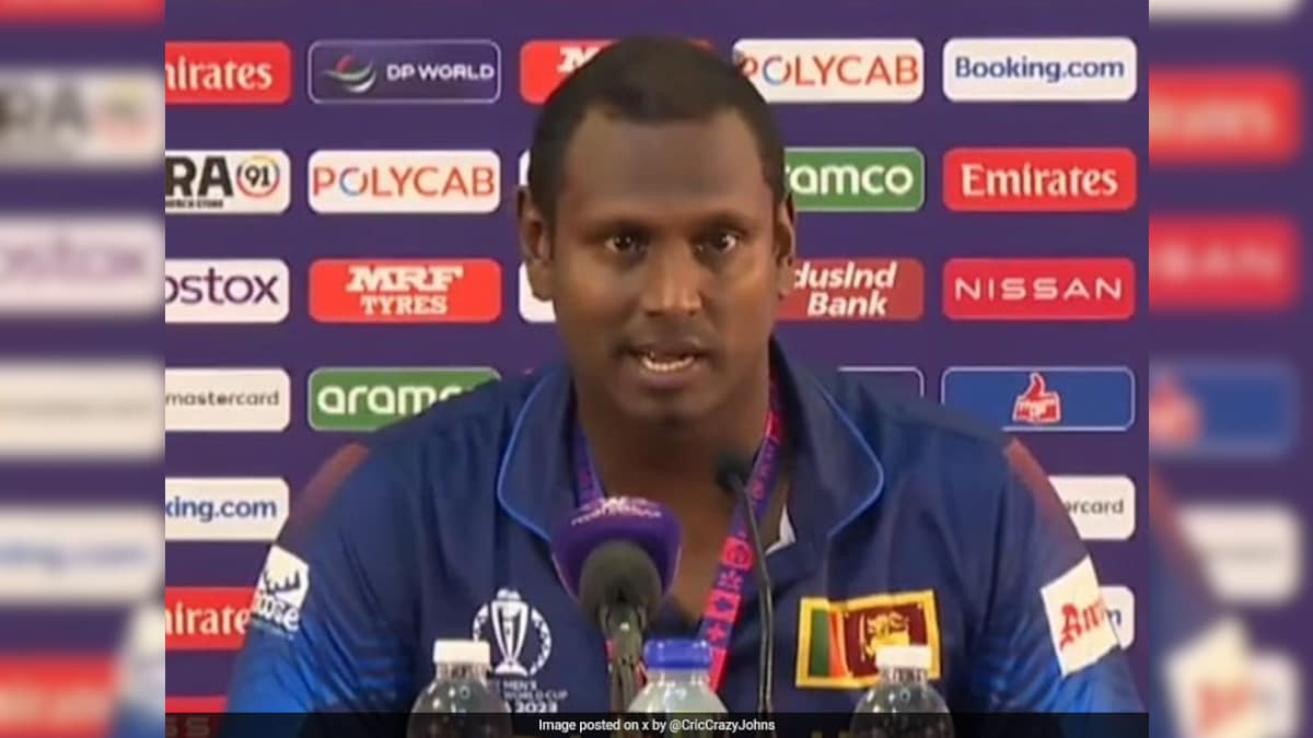 "Need To Respect People Who...": Angelo Mathews' Sharp Response To Reporter On 'Behaviour Question'