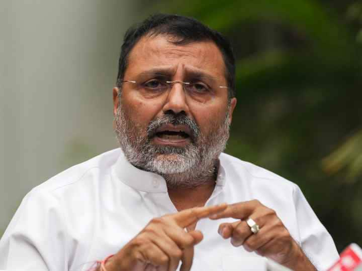 Nishikant Dubey Hit Backs Nitish Kumar Over His Remarks On Women Says Mahaguru Nitishanand Maharaj Story Teller