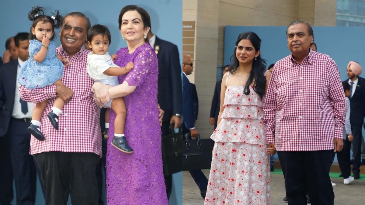 Nita, Mukesh Ambani Attend Isha Ambani-Anand Piramal’s Twins' Birthday Bash; Photos