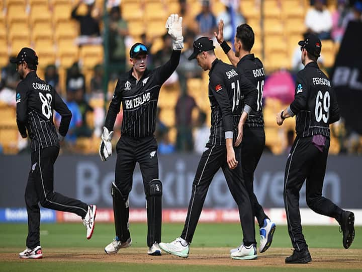 Nz Vs Sl Highlights New Zealand Beat Sri Lanka By 5 Wickets M Chinnaswamy Stadium Bengaluru Icc Cricket world cup 2023