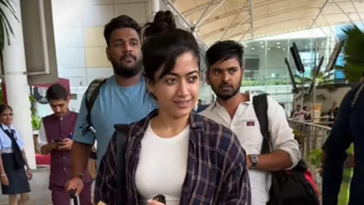 Rashmika Mandanna Makes 1st Appearance After Viral Deepfake Video, AVOIDS Cameras | Watch Video