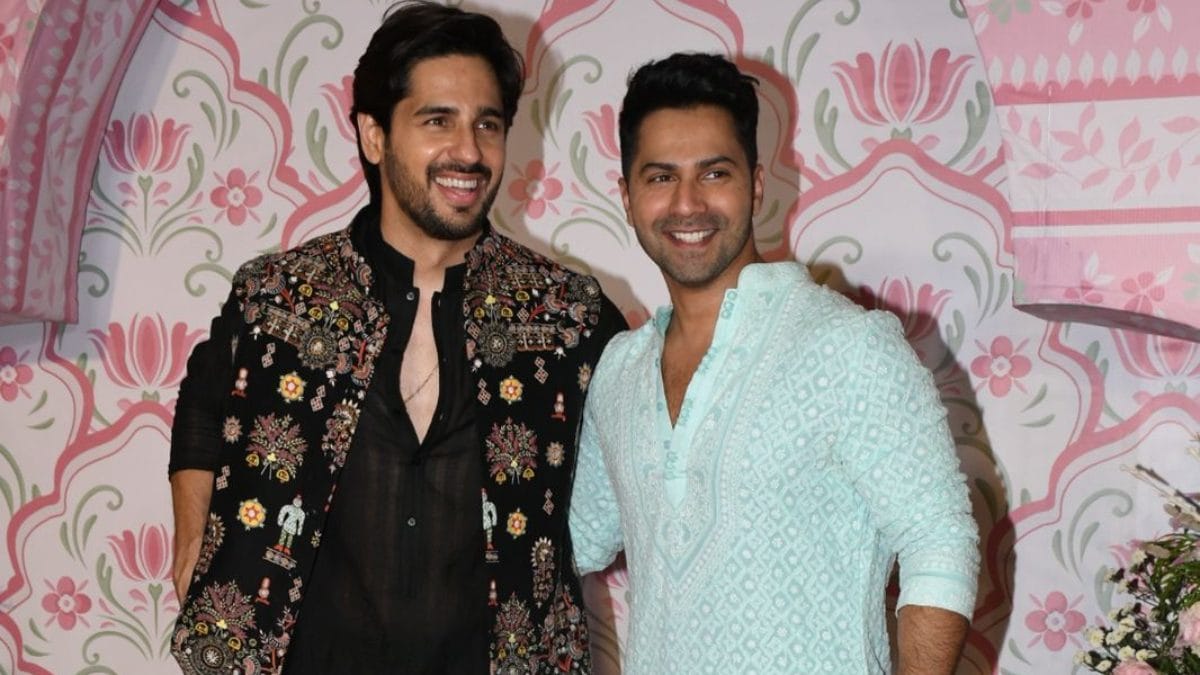 Sidharth Malhotra, Varun Dhawan Have a Student of the Year Reunion at Ramesh Turani's Diwali Party