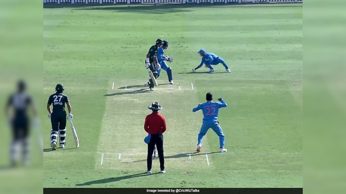 India's Adarsh Singh Takes Absolute Blinder In Slips, Leaves Pakistan U19 Batter Shocked. Watch