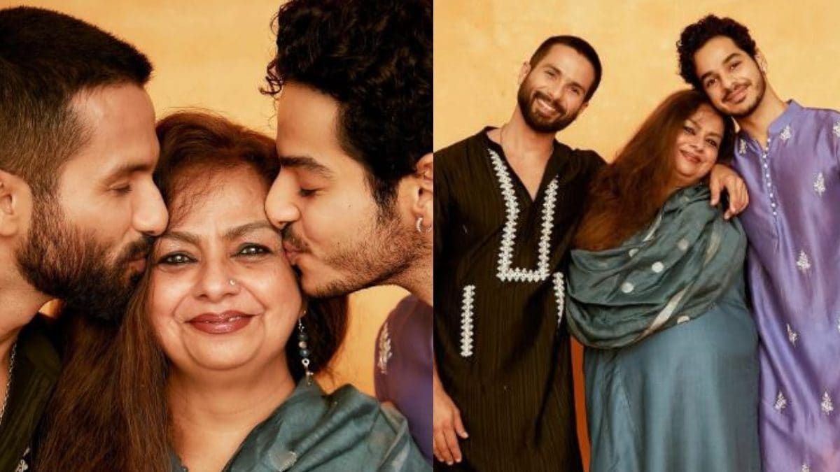 Shahid Kapoor-Ishaan Khatter Have The Sweetest Wish For Mom Neliima Azeem On Her B'day; See Post