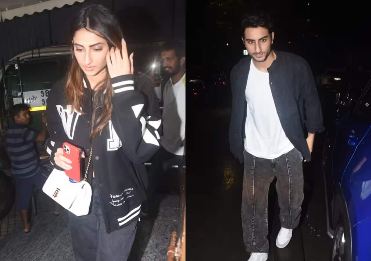 Ibrahim Ali Khan pulls a Palak Tiwari; hides his face as paps click them together on New Year [WATCH]