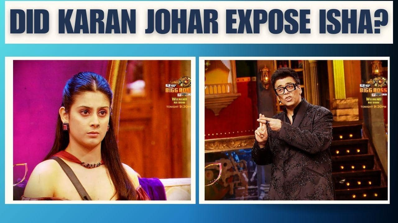 Karan Johar gives a strong reality check to Isha Malviya [Watch Video]