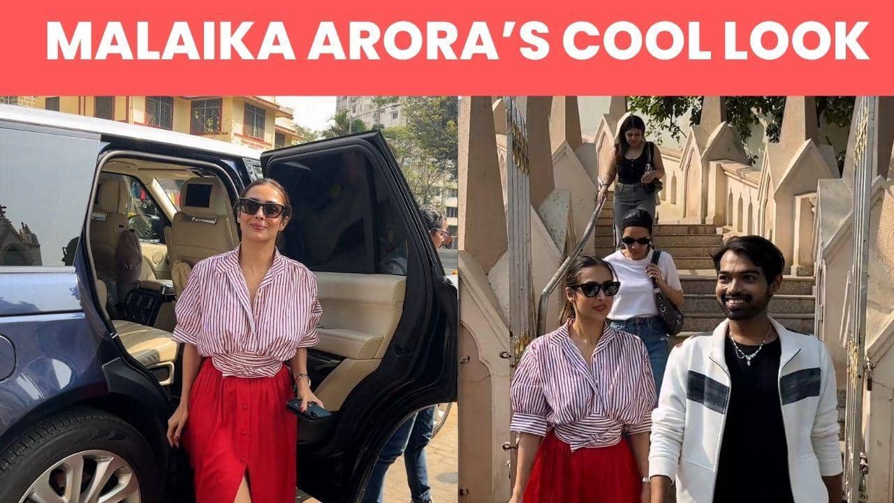Malaika Arora sets the fashion bar high with her effortless style [Watch Video]