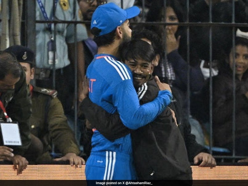 Man Hugs Virat Kohli During Match, Detained For Security Breach