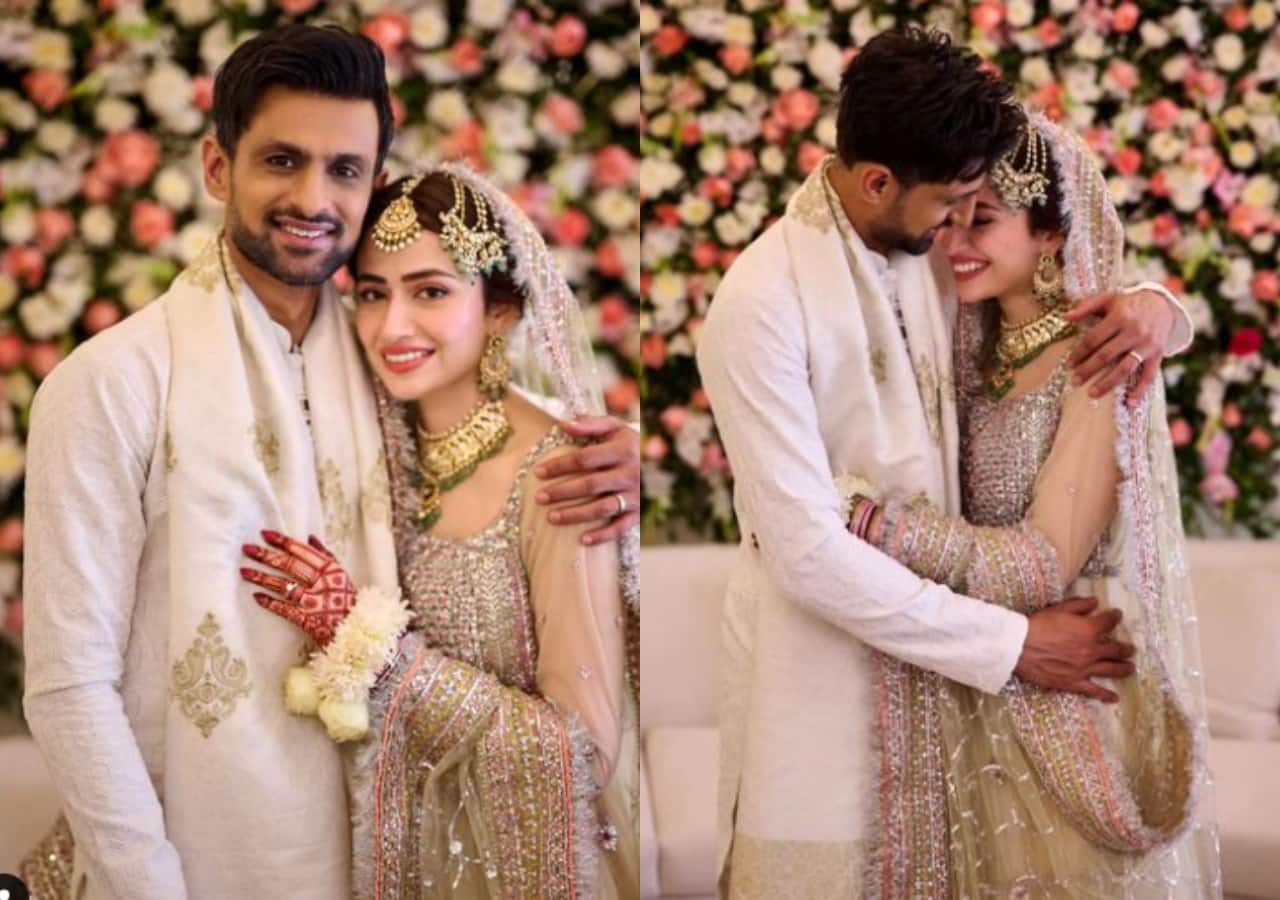 Shoaib Malik gets trolled after sharing second marriage pics with Sana Javed; netizens say