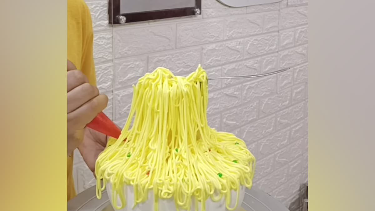 Watch: This Woman Is Making Maggi Cake Without Maggi! Internet Is Loving It