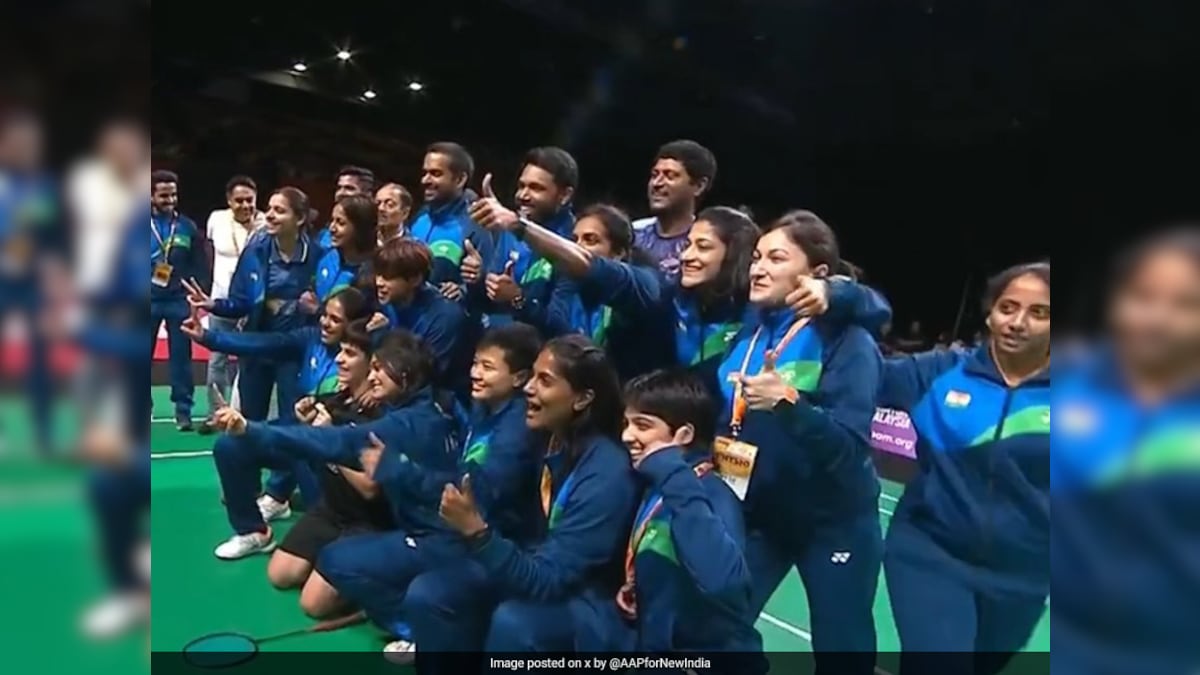 Indian Women's Team Scripts History With Maiden Badminton Asia Championships Title