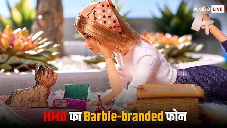Nokia phone manufacturing company HMD introduced Barbie-branded flip phone