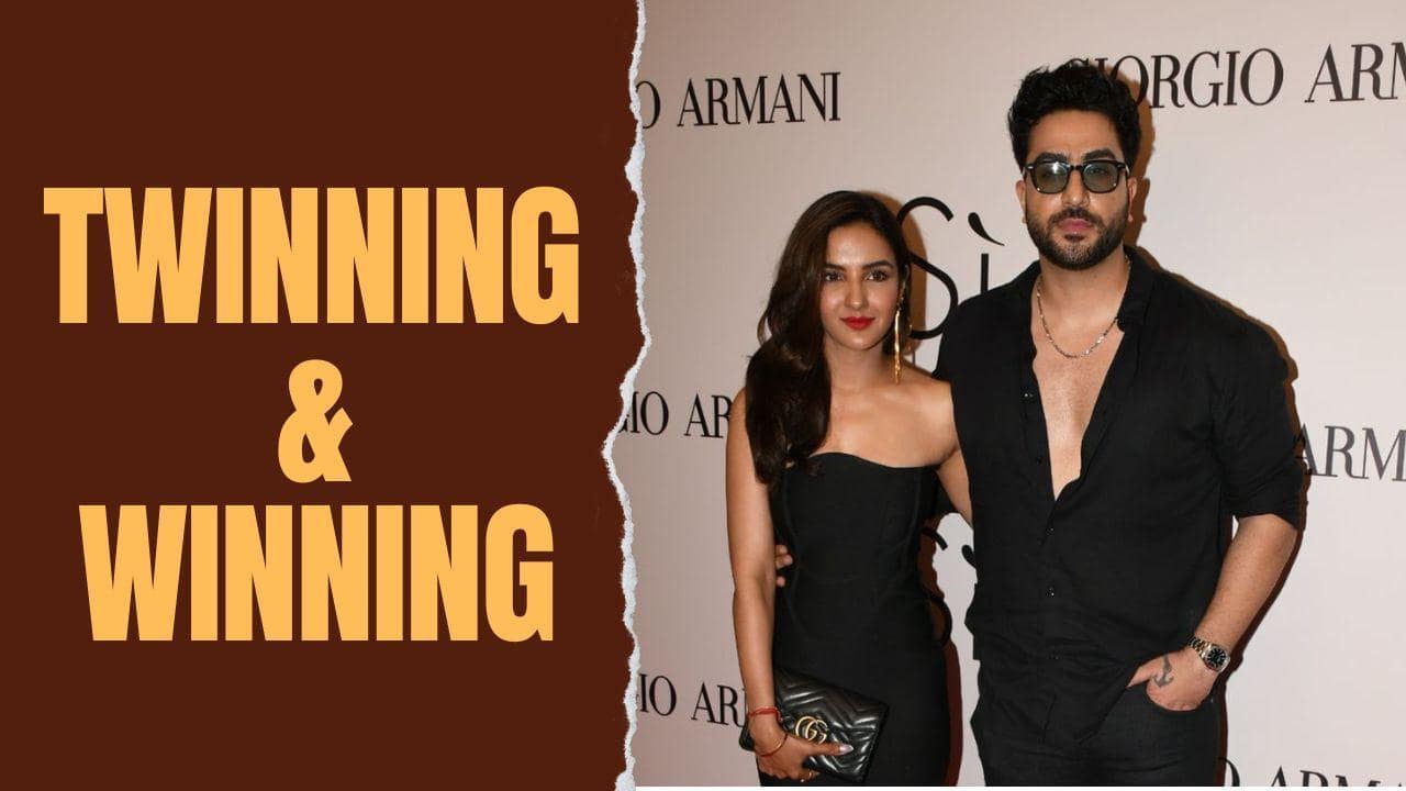 Aly Goni and Jasmine Bhasin set major couple goals; snapped twinning and winning hearts [Video]