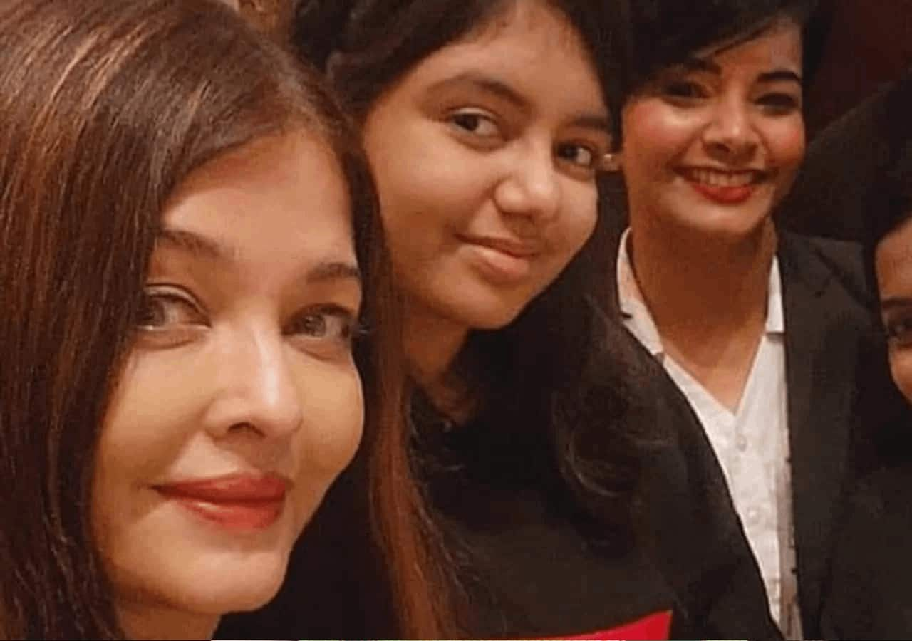 Aishwarya Rai Bachchan made the most of recent holiday amid separation rumours with Abhishek Bachchan; happily posed with fans and Aaradhya