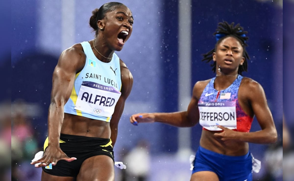 Julien Alfred Wins Women’s 100m, Earns St Lucia First-Ever Gold At Olympics