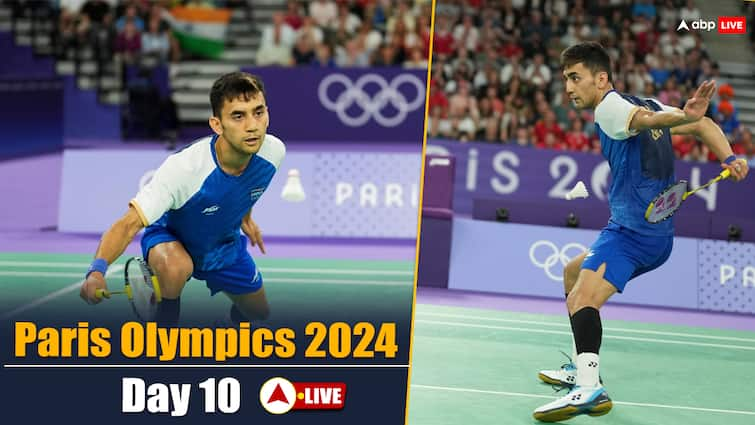 Paris Olympics 2024 Day 10 Live: लक्ष्य सेन बैडमिंटन कोर्ट में ब्रॉन्ज के लिए करेंगे मुकाबला, एक्शन होंगे यह भारतीय एथलीट्स