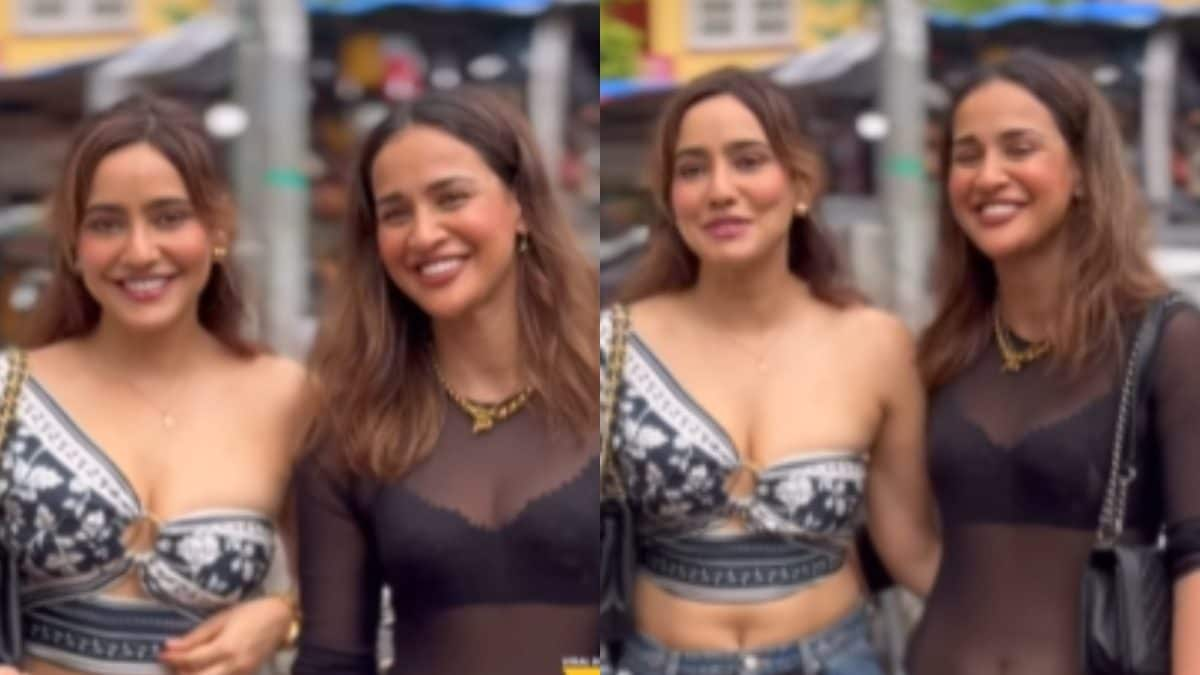 Sexy Video! Neha Sharma, Aisha Sharma Turn Up The Heat In Bold Tops; Hot Video Goes Viral | Watch