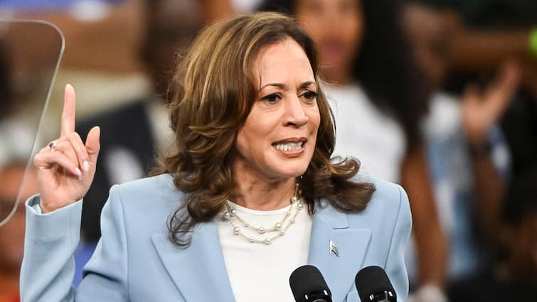 Kamala Harris become Democratic presidential candidate got most votes कमला हैरिस बनी अमेरिकी राष्ट्रपति के लिए डेमोक्रेट्स की उम्मीदवार, ट्रंप को देंगी टक्कर